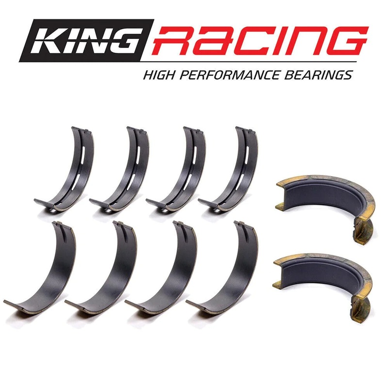 King Bearings XPG Coated Race Main Bearings Set Subaru Impreza WRX / STi EJ20 EJ25 Thrust #5 STDX