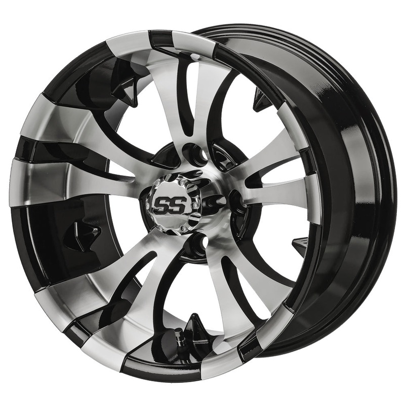LSI 14″ Warlock Black & Machined Wheel