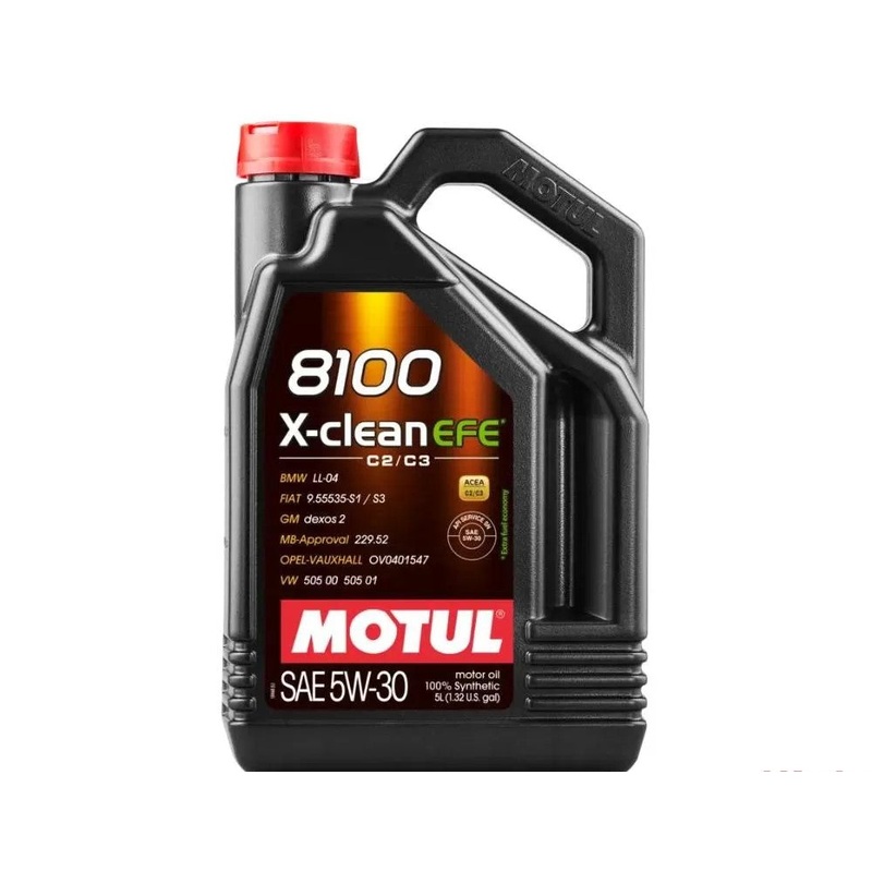 Motul 5L 8100 5W30 X-Clean EFE Motor Oil | 111378