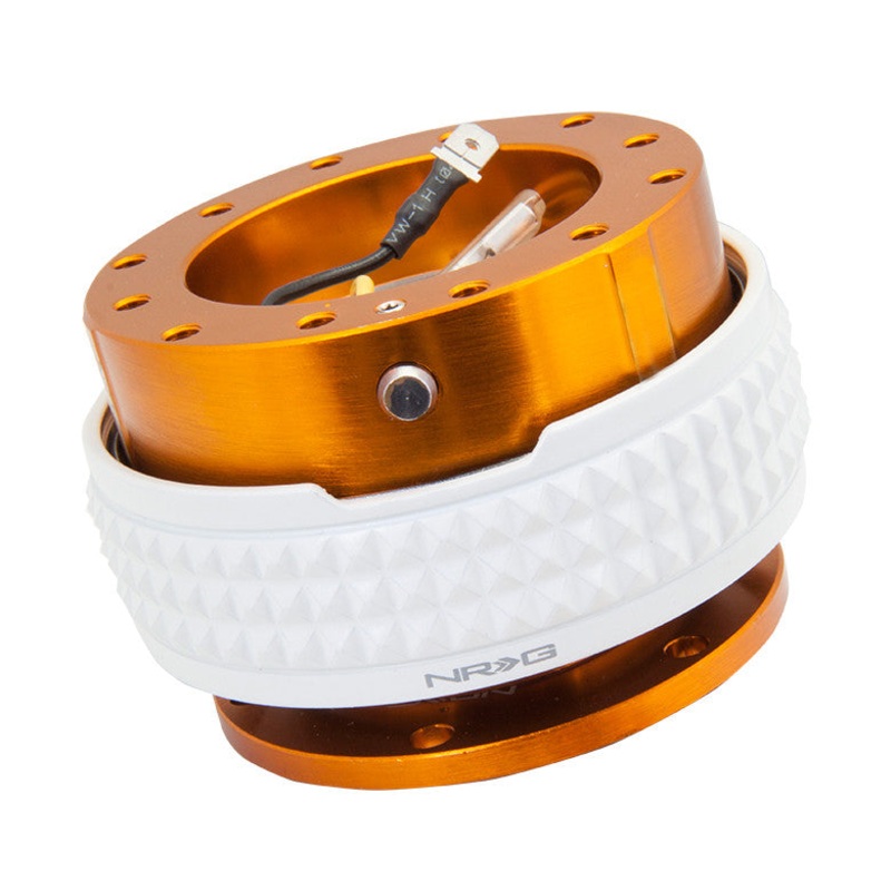 NRG Gen 2.1 Rose Gold/Glow-In-The-Dark Ring Steering Wheel Quick Release