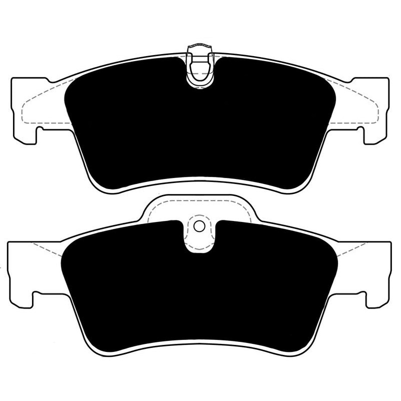 Porterfield Brake Pads for 2013 MERCEDES-BENZ G63 AMG