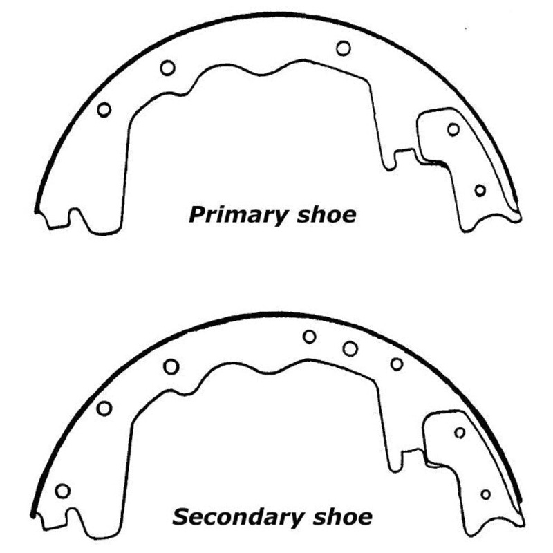 Porterfield Brake Shoes for 2001 FORD F150 4WD Rear Drum 7 Lug