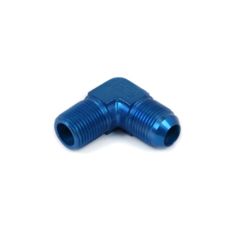 Canton – Adapter Fitting 1/2″ NPT To -10 AN 90 Degree Aluminum