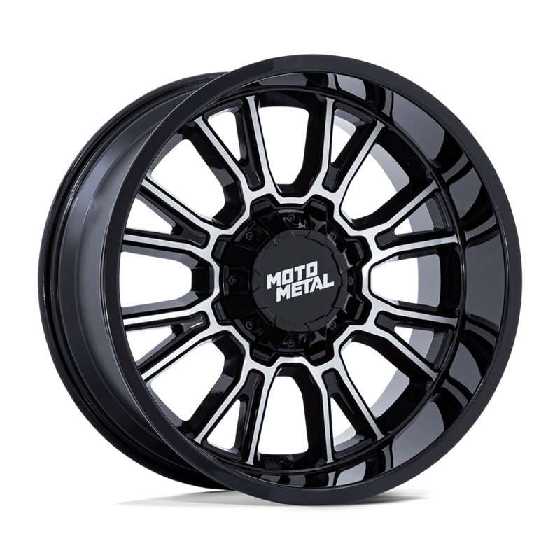 Moto Metal Wheels MO810 Legacy 20″ 6×120/6×139.7 Gloss Black Machined