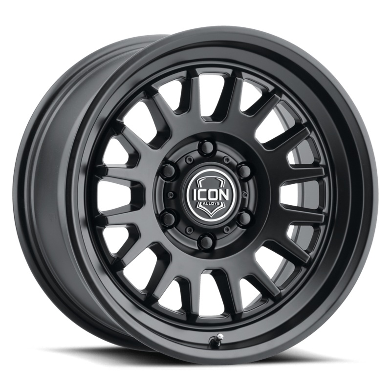 ICON Alloys Anza 17″ 5×127.5 Satin Black