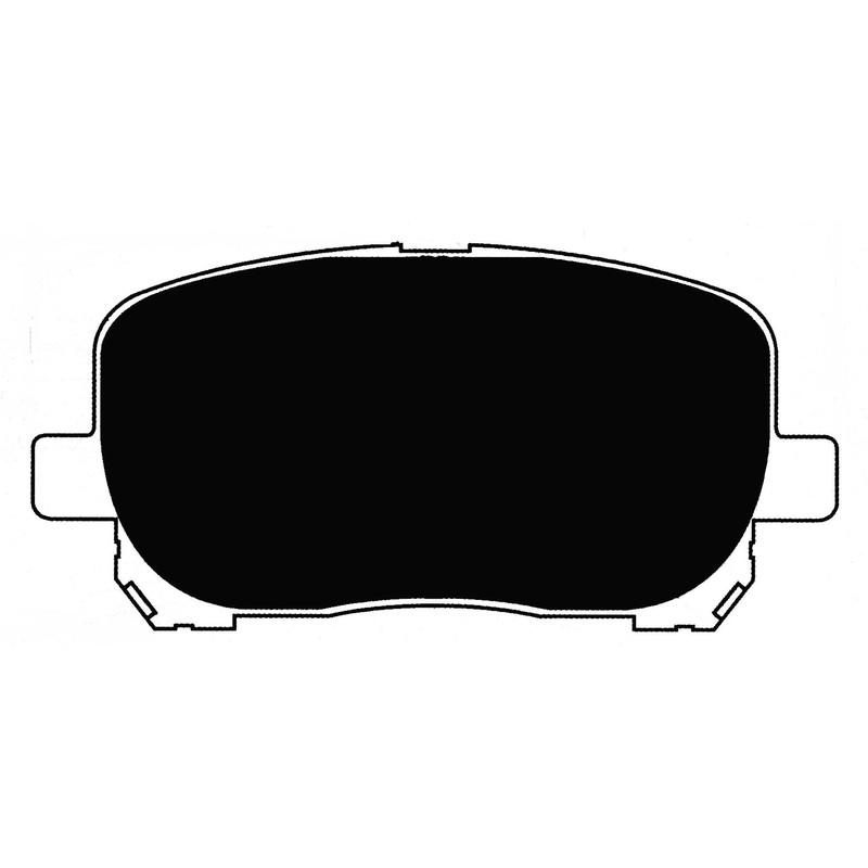 Porterfield Brake Pads for 2005 TOYOTA COROLLA XRS