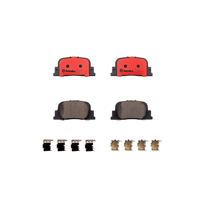 PRIME Ceramic Rear Disc Brake Pad Set – P83063N