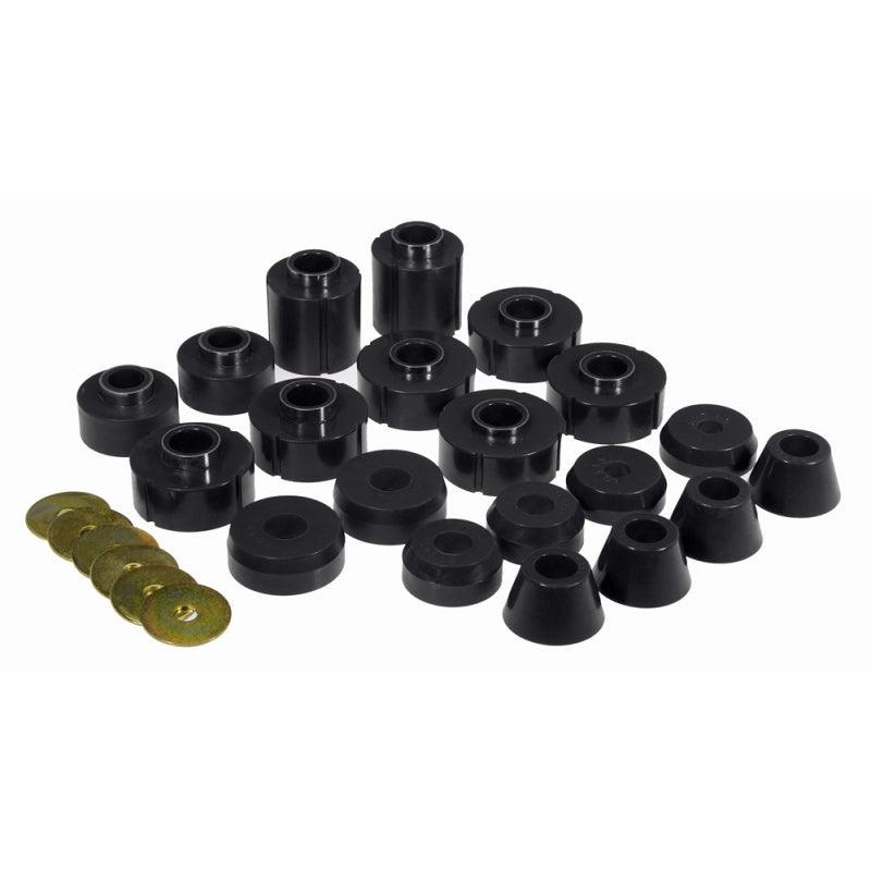 Prothane 80-96 Ford F100/350 2/4wd Body Mount – Black