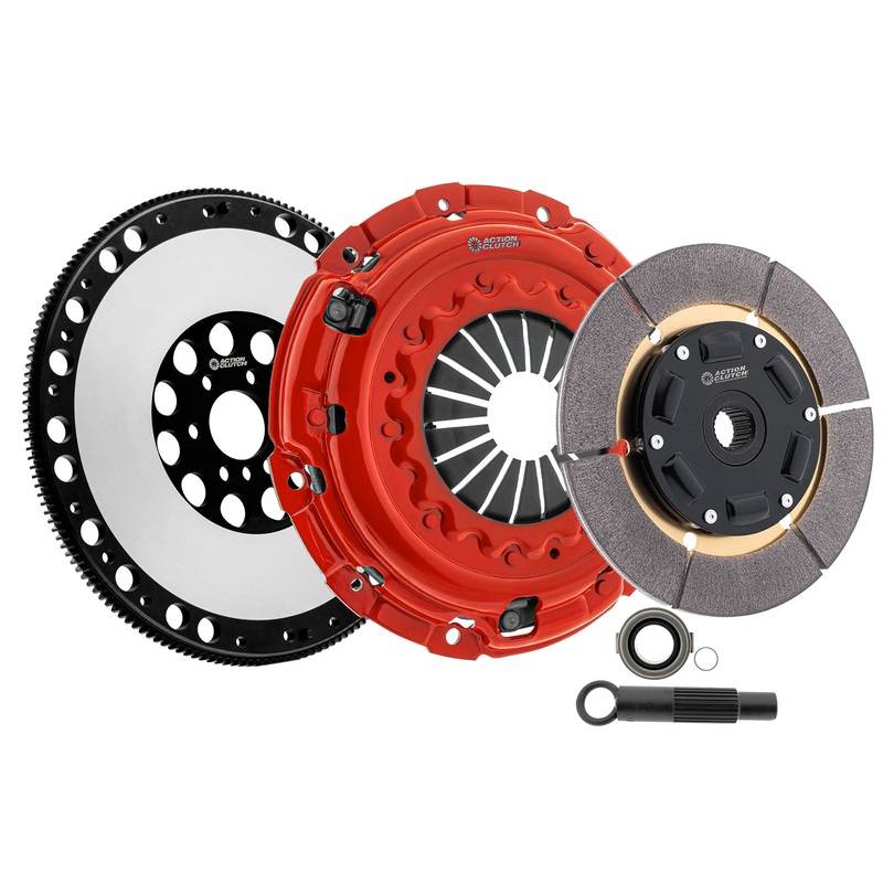 Ironman Sprung (Street) Clutch Kit for BMW Z3 M 1998-2002 3.2L DOHC (S52) Includes Lightened Flywheel