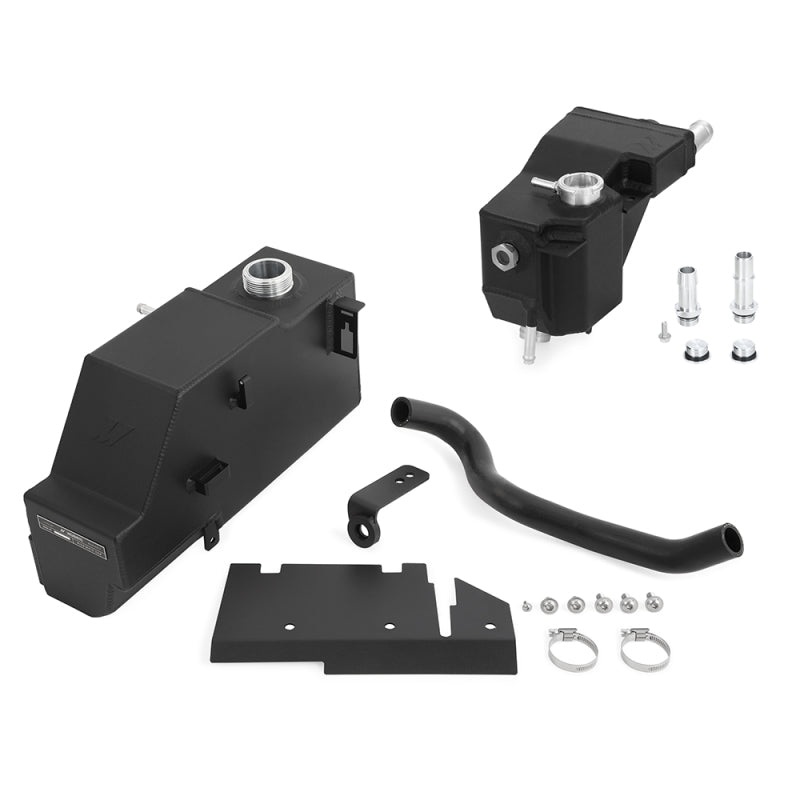 Mishimoto 11-19 Ford 6.7L Powerstroke Expansion Tank Kit – Micro-Wrinkle Black