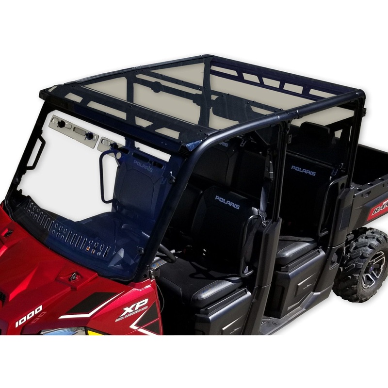 Polaris Ranger Crew Pro-Fit Tinted Roof Tubing by Spike
