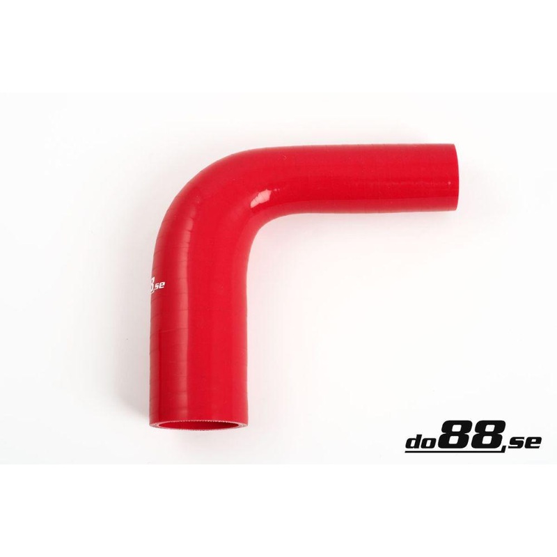 Silicone Hose Red 90 degree 1 – 1,5” (25 – 38mm)
