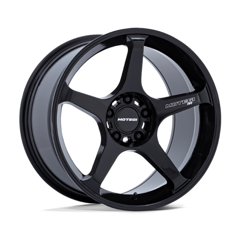 18×8.5 Motegi Battle V MR159 Blackbird Metallic