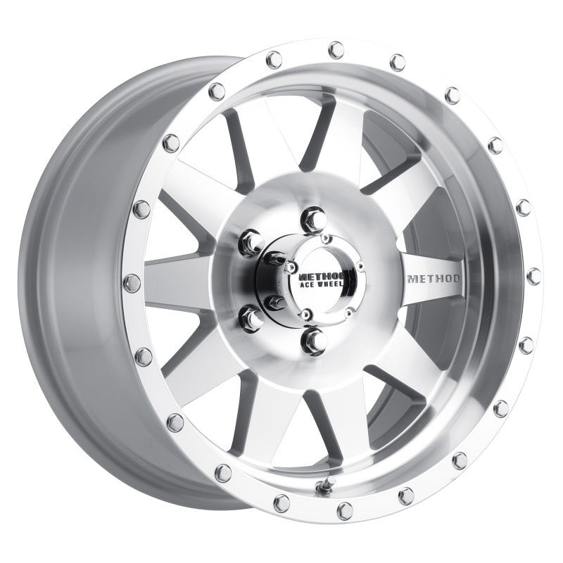 Method MR301 The Standard 16×8 0mm Offset 5×4.5 83mm CB Machined/Clear Coat Wheel