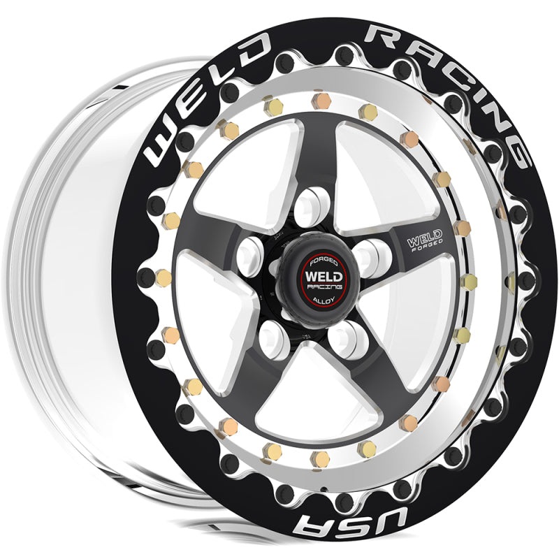 Weld Weldstar 15×10 / 5×4.5 BP / 7.5in. BS Black Wheel – Single Beadlock MT
