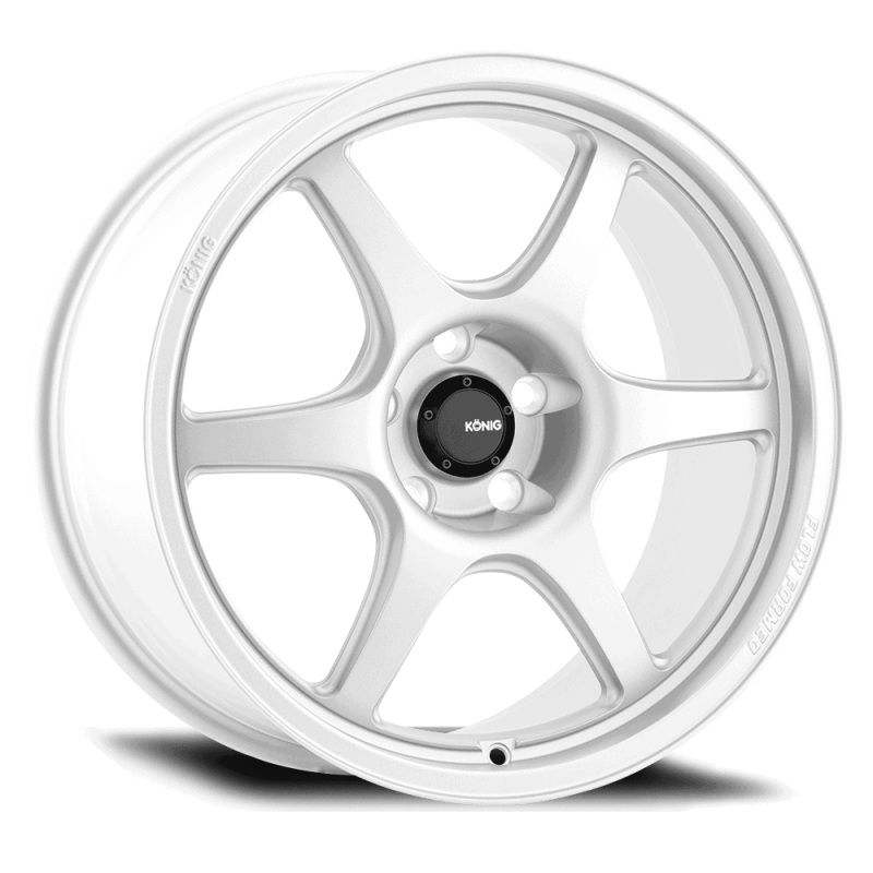 Konig Hexaform 15×7.5 4×100 ET35 Gloss White