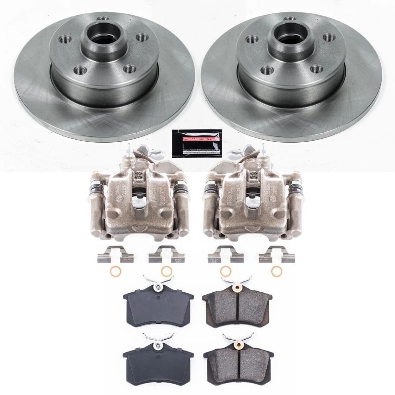 PowerStop Power Stop 92-95 Volkswagen Corrado Autospecialty Kit w/ Calipers – Rear