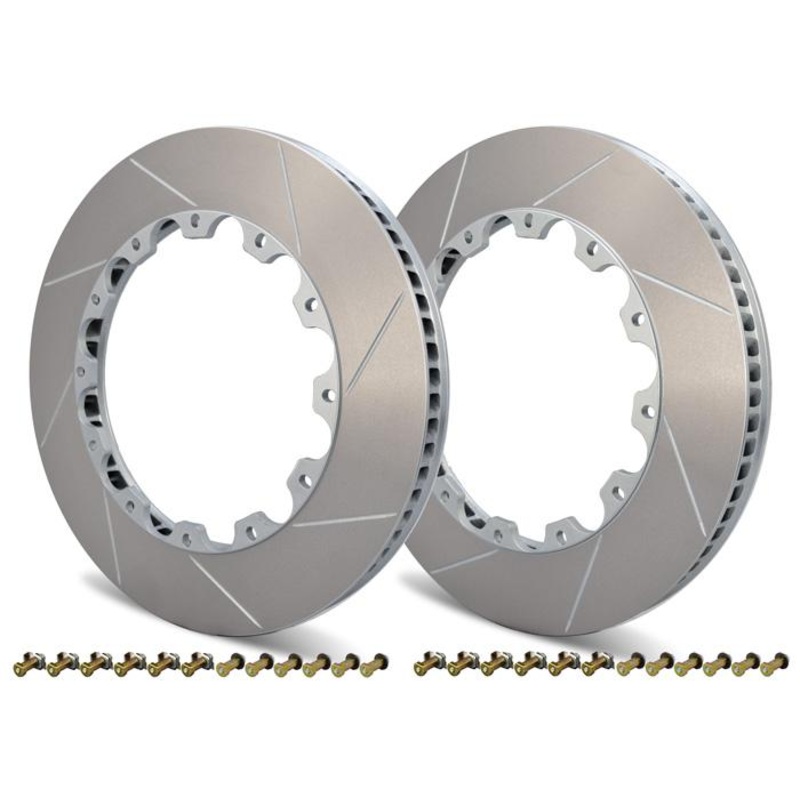 Girodisc 2pc Rear Rotor Ring Replacements For Lamborghini Huracan (Includes two rings and hardware)