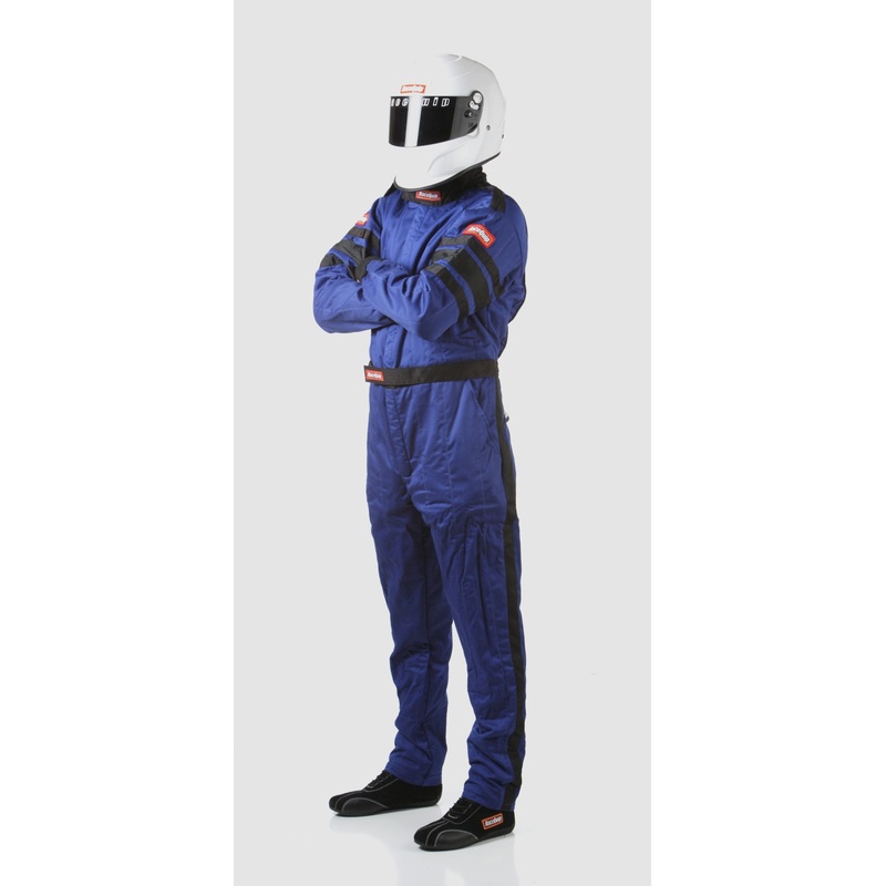 RaceQuip Blue SFI-5 Suit – Medium