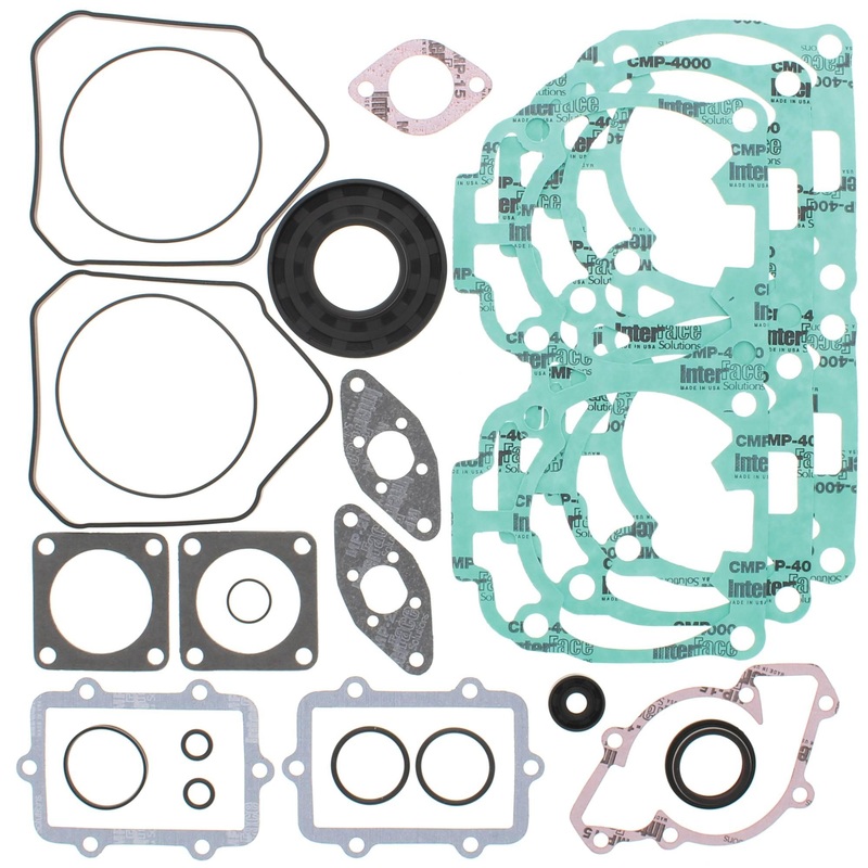 Vertex 711285 Pistons 2003 Grand Touring 800 SE/ 04-05 GSX 800 HO Complete Gasket Kit w/ Seals